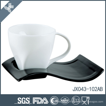 JX043-102AB 160CC Porcelaine Tasse et Soucoupe